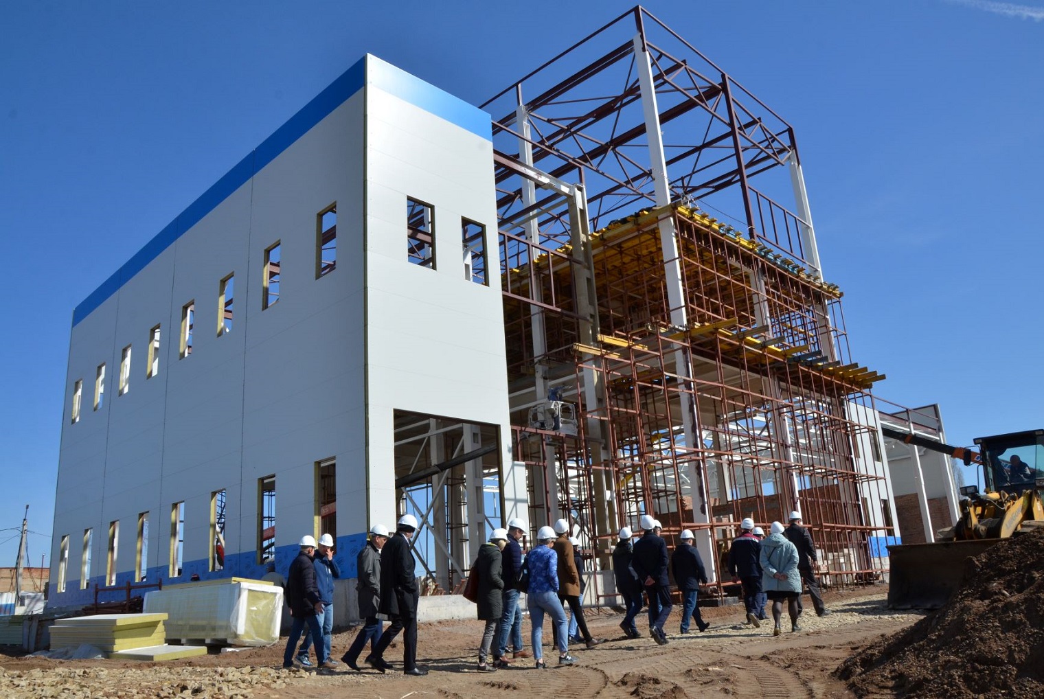 My project | В Оренбурге идет реализация проекта строительства цеха механического обезвоживания осадка